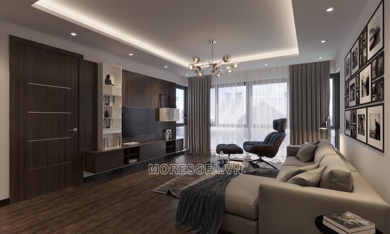 Ghế sofa góc nỉ đẹp, cao cấp